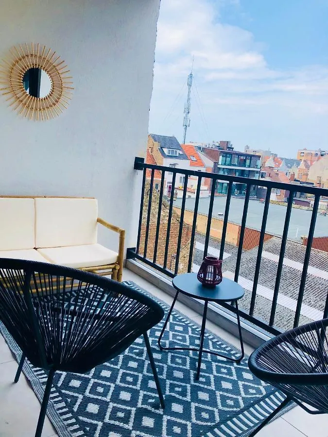 Apartment Ferienwohnung Chez Lileaula - Boho Duplex In Belle Epoque Ostende