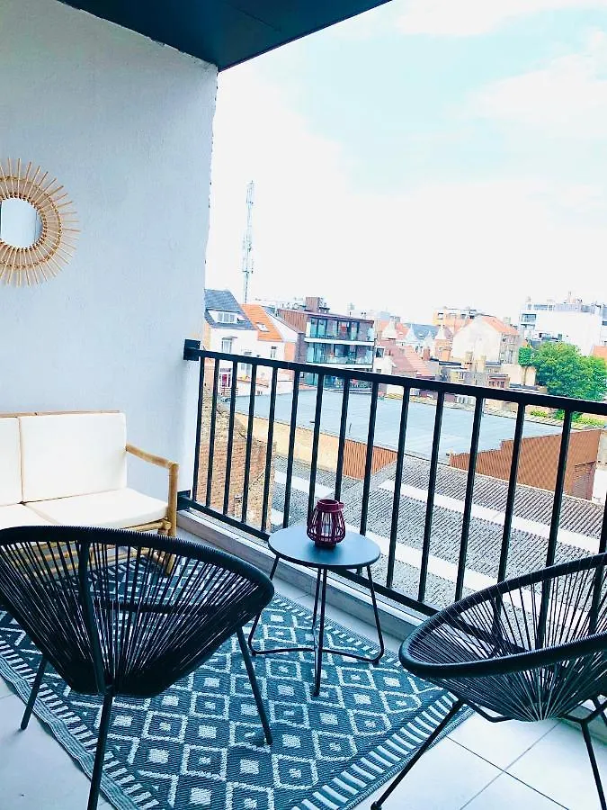 Ferienwohnung Chez Lileaula - Boho Duplex In Belle Epoque Ostende Apartment